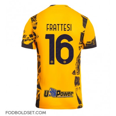 Inter Milan Davide Frattesi #16 Tredjetrøje 2024-25 Kortærmet Inter Milan Davide Frattesi #16 Tredjetrøje 2024-25 Kortærmet